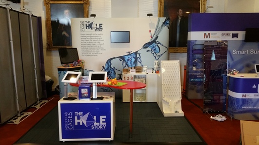 Backdrop for RSC Summer of Science Exhibition (2017), event organized by Dr. R. Greenaway